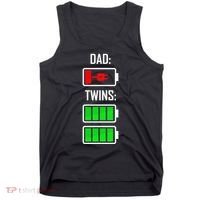 Dad Of Twins Tank Top thumb 0
