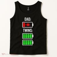 Dad Of Twins Tank Top thumb 2