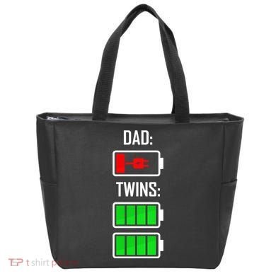 Dad Of Twins Tote Bag