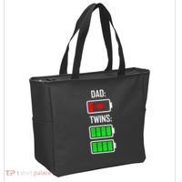 Dad Of Twins Tote Bag thumb 2