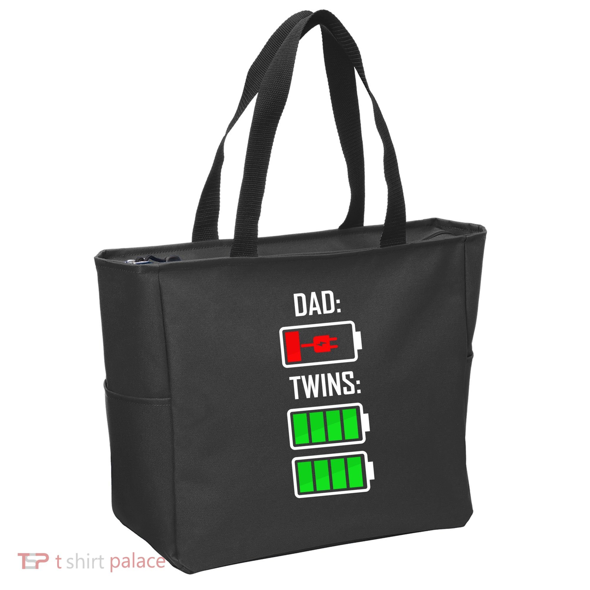 Dad Of Twins Tote Bag