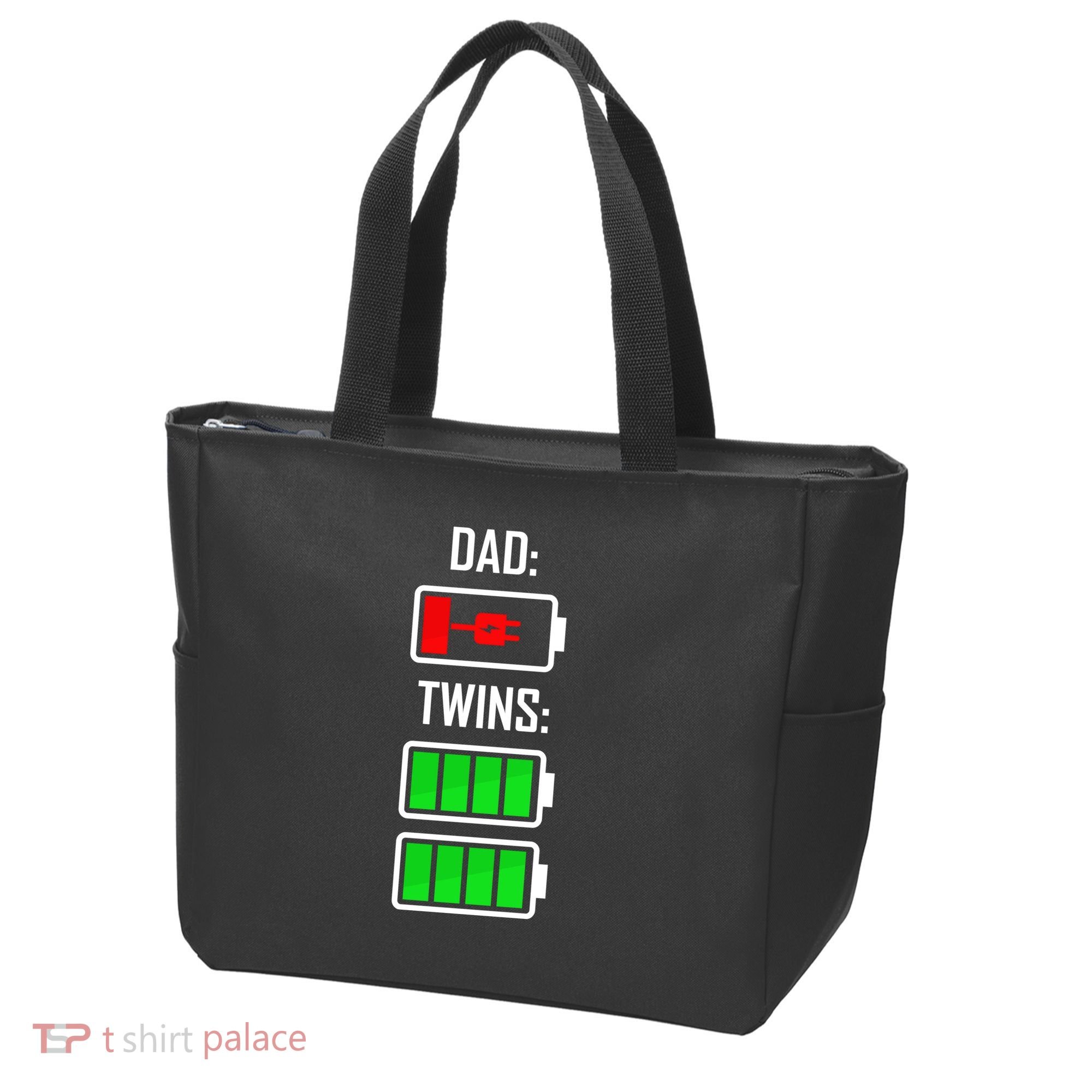 Dad Of Twins Tote Bag