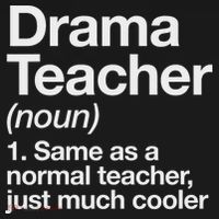 Drama Teacher Definition Funny Back To School Acting Theatre Mousepad thumb 1