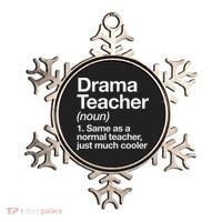 Drama Teacher Definition Funny Back To School Acting Theatre Ornament thumb 0