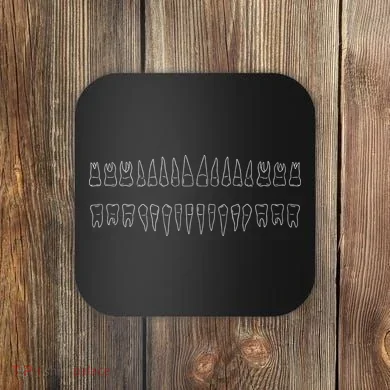 Dentist Teeth Coaster