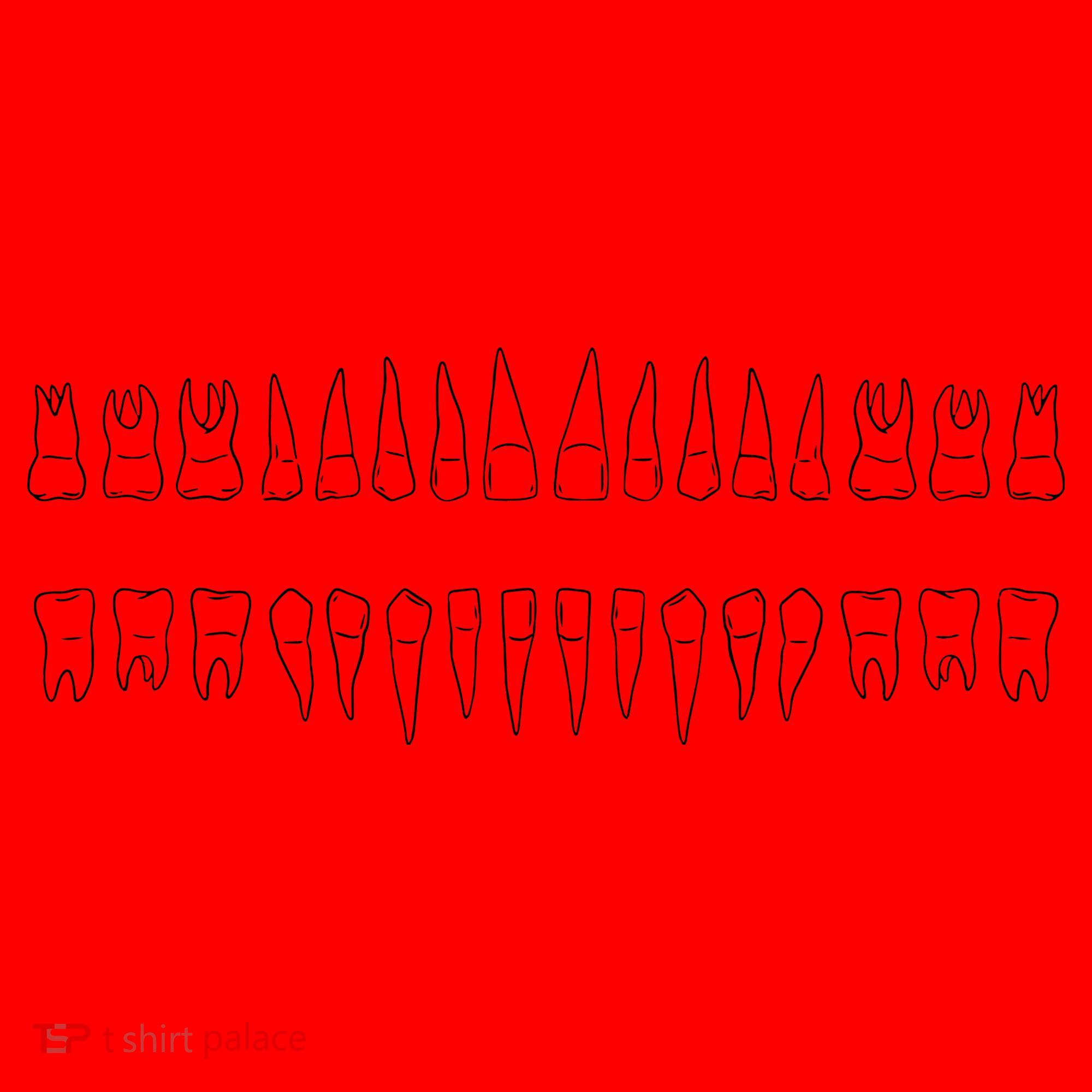 Dentist Teeth Santa Hat
