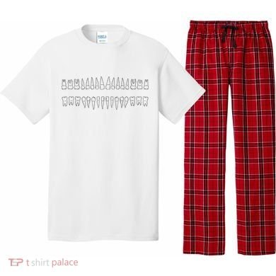 Dentist Teeth Pajama Set