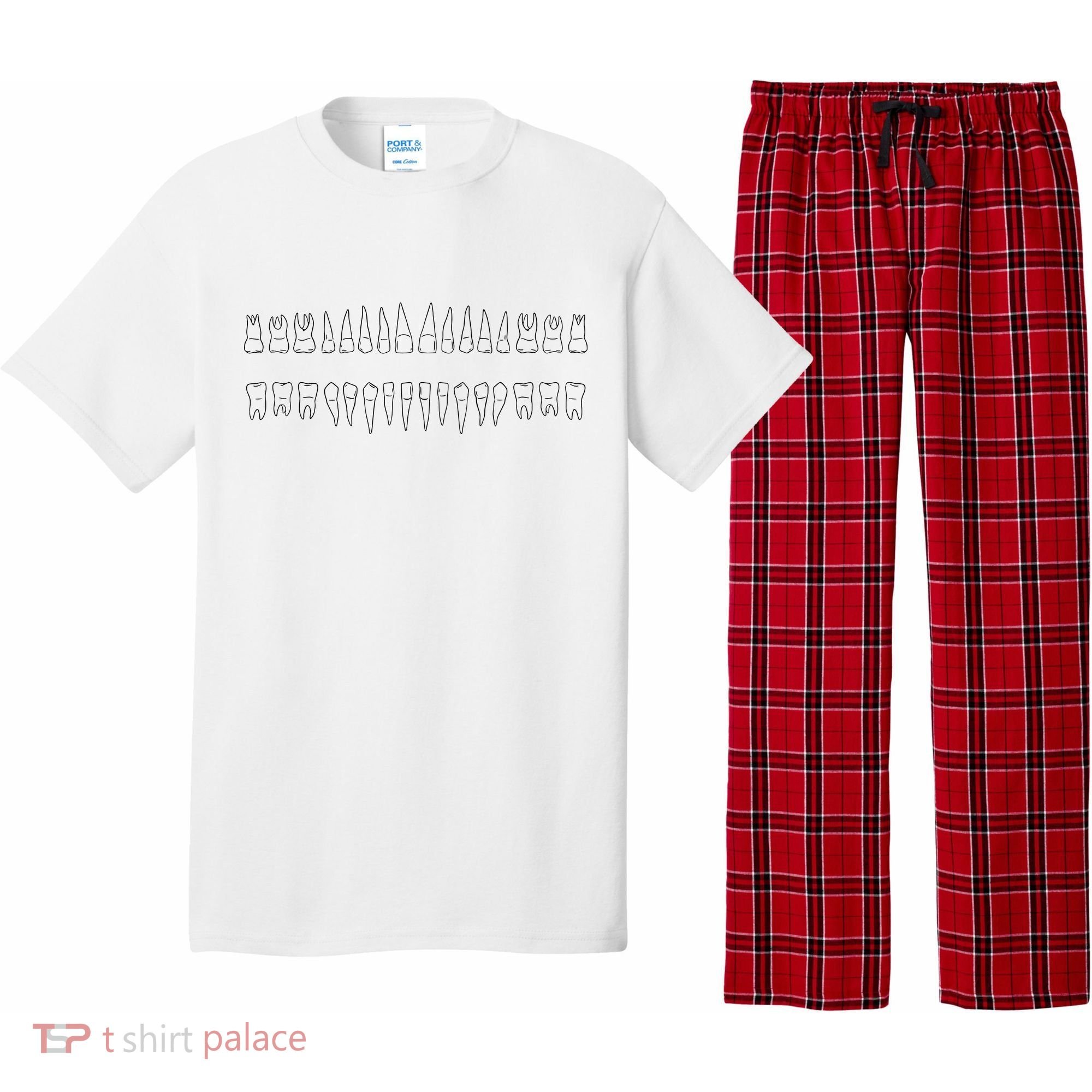 Dentist Teeth Pajama Set