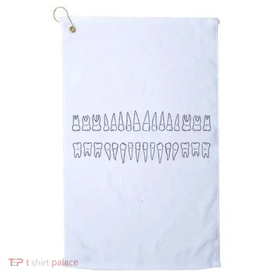 Dentist Teeth Golf Towel
