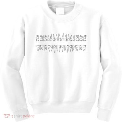 Dentist Teeth Kids Sweatshirt