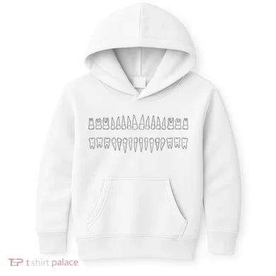 Dentist Teeth Kids Hoodie