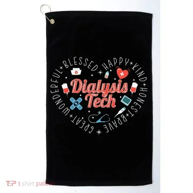 Dialysis Tech Dialysis Technician Golf Towel