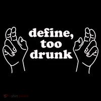Define Too Drunk Coaster thumb 2