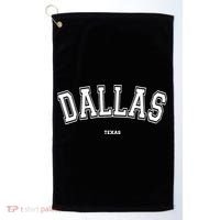 Dallas Texas Golf Towel thumb 0