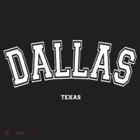 Dallas Texas Golf Towel thumb 3