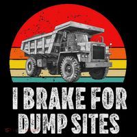 Dump Truck Driver Operator Dumping Truck Trailer Doggie Tank thumb 4