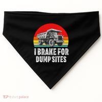 Dump Truck Driver Operator Dumping Truck Trailer USA-Made Doggie Bandana thumb 0