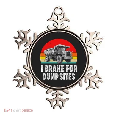 Dump Truck Driver Operator Dumping Truck Trailer Ornament