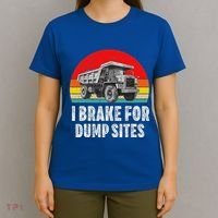 Dump Truck Driver Operator Dumping Truck Trailer T-Shirt thumb 4