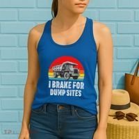 Dump Truck Driver Operator Dumping Truck Trailer Women's Tank Top thumb 2