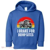 Dump Truck Driver Operator Dumping Truck Trailer Toddler Hoodie thumb 0