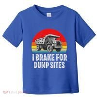 Dump Truck Driver Operator Dumping Truck Trailer Toddler T-Shirt thumb 0