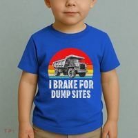 Dump Truck Driver Operator Dumping Truck Trailer Toddler T-Shirt thumb 2