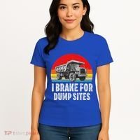 Dump Truck Driver Operator Dumping Truck Trailer Women's T-Shirt thumb 4