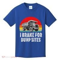 Dump Truck Driver Operator Dumping Truck Trailer Kids T-Shirt thumb 0