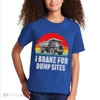 Dump Truck Driver Operator Dumping Truck Trailer Kids T-Shirt thumb 2