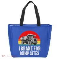 Dump Truck Driver Operator Dumping Truck Trailer Tote Bag thumb 0