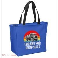 Dump Truck Driver Operator Dumping Truck Trailer Tote Bag thumb 2