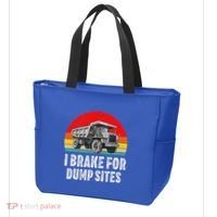 Dump Truck Driver Operator Dumping Truck Trailer Tote Bag thumb 3