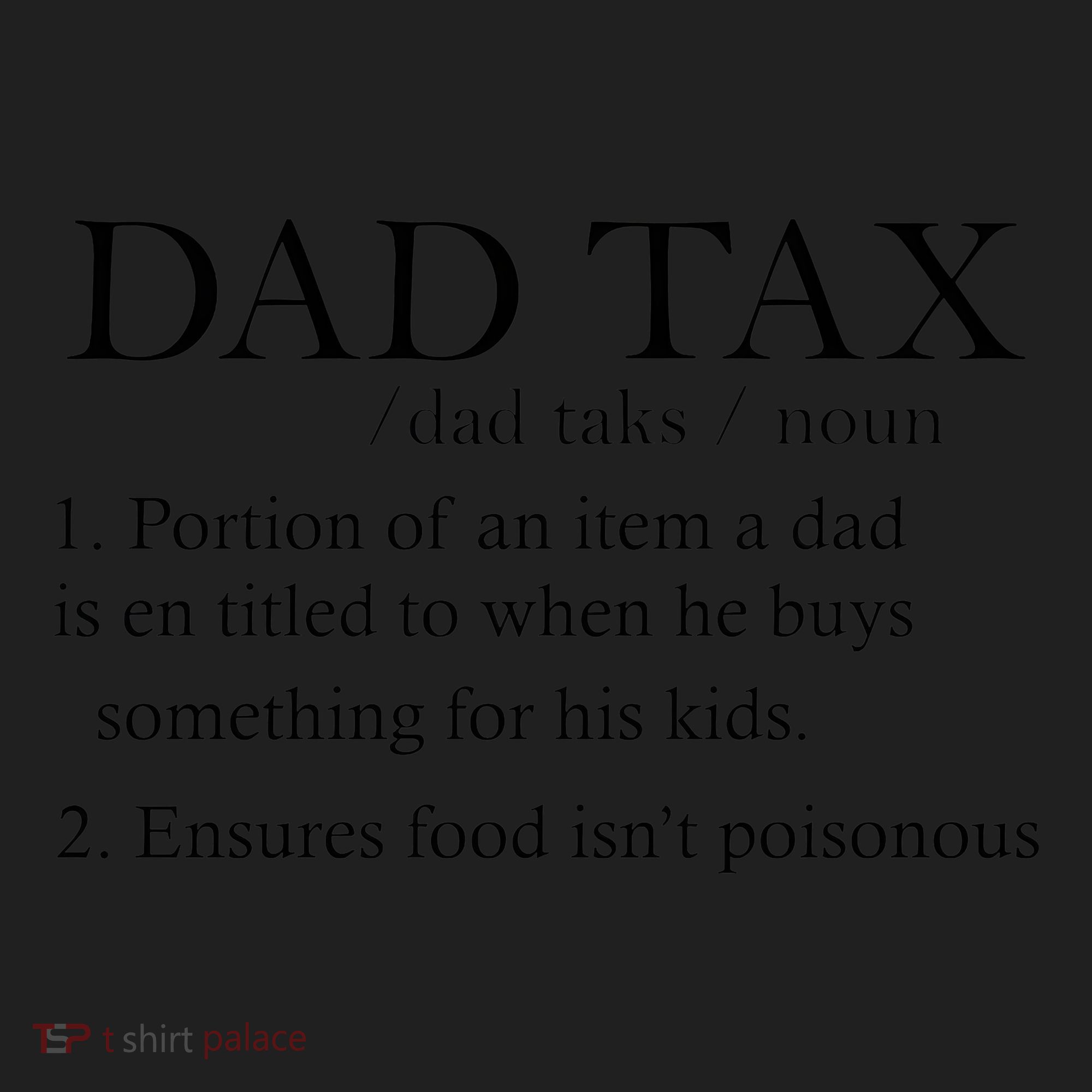 Dad Tax Definition Funny Daddy Family Women's Sweatshirt