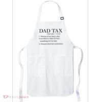 Dad Tax Definition Funny Daddy Family Apron thumb 0