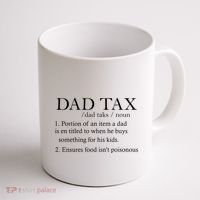 Dad Tax Definition Funny Daddy Family Coffee Mug thumb 1