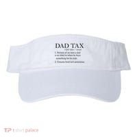 Dad Tax Definition Funny Daddy Family Visor thumb 0