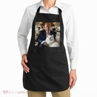 Donald Trump Duck Cat Vote 2024 Apron thumb 2