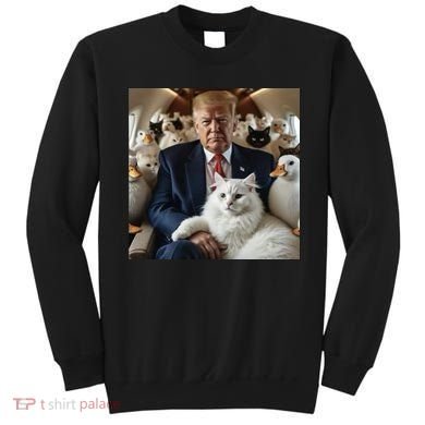Donald Trump Duck Cat Vote 2024 Sweatshirt