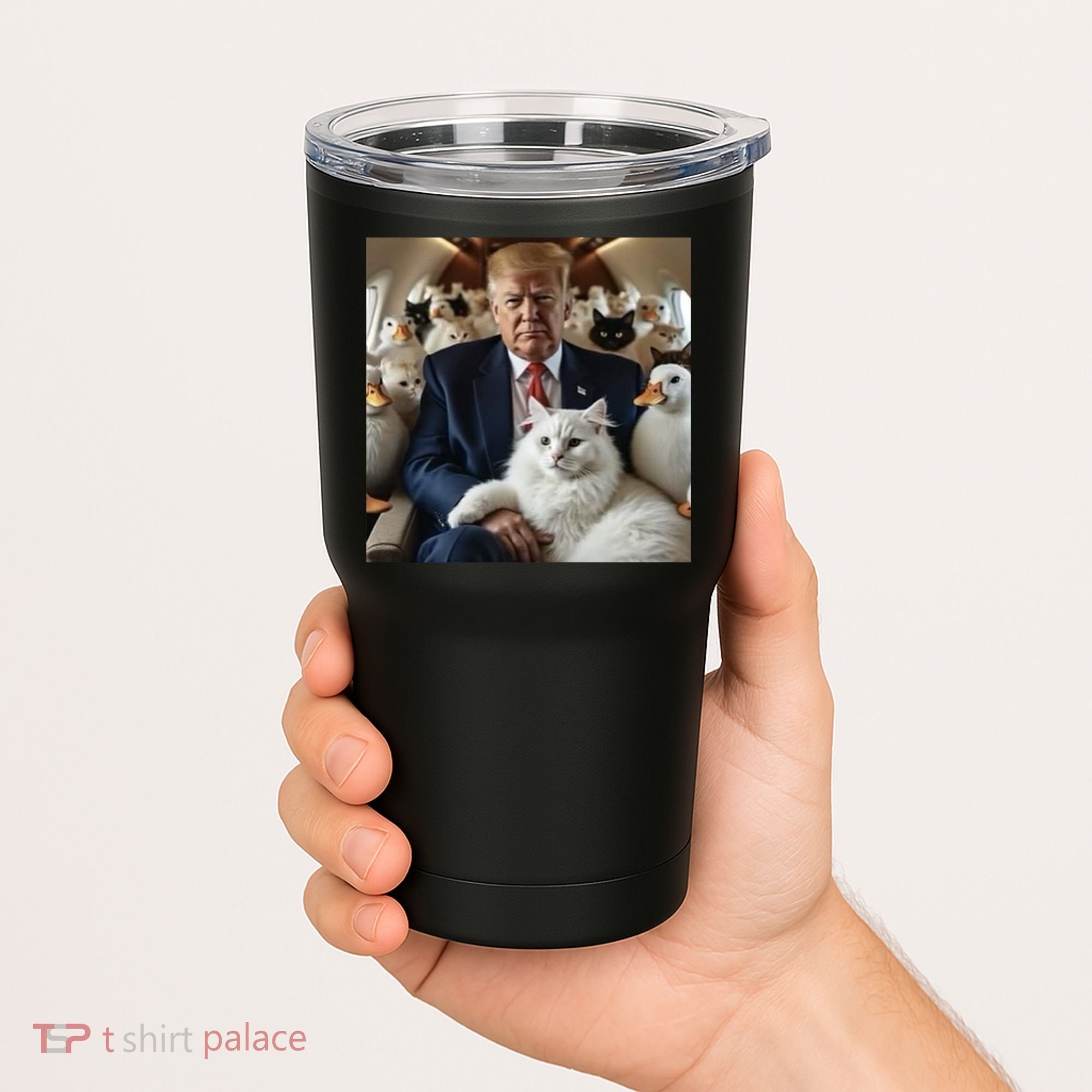 Donald Trump Duck Cat Vote 2024 Tumbler