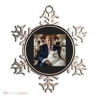 Donald Trump Duck Cat Vote 2024 Ornament thumb 0