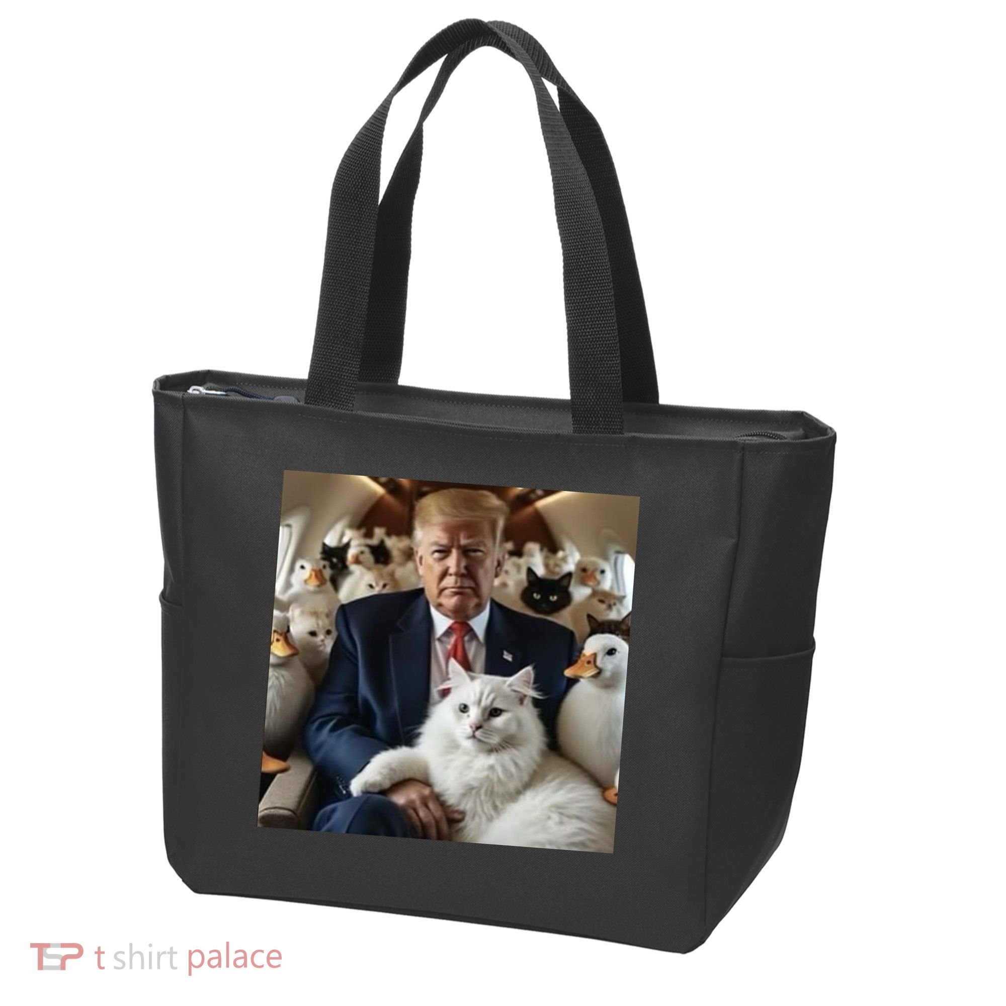 Donald Trump Duck Cat Vote 2024 Tote Bag