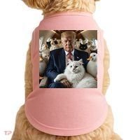 Donald Trump Duck Cat Vote 2024 Doggie Tank thumb 0