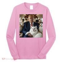 Donald Trump Duck Cat Vote 2024 Long Sleeve Shirt thumb 0