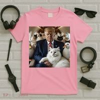 Donald Trump Duck Cat Vote 2024 T-Shirt thumb 5