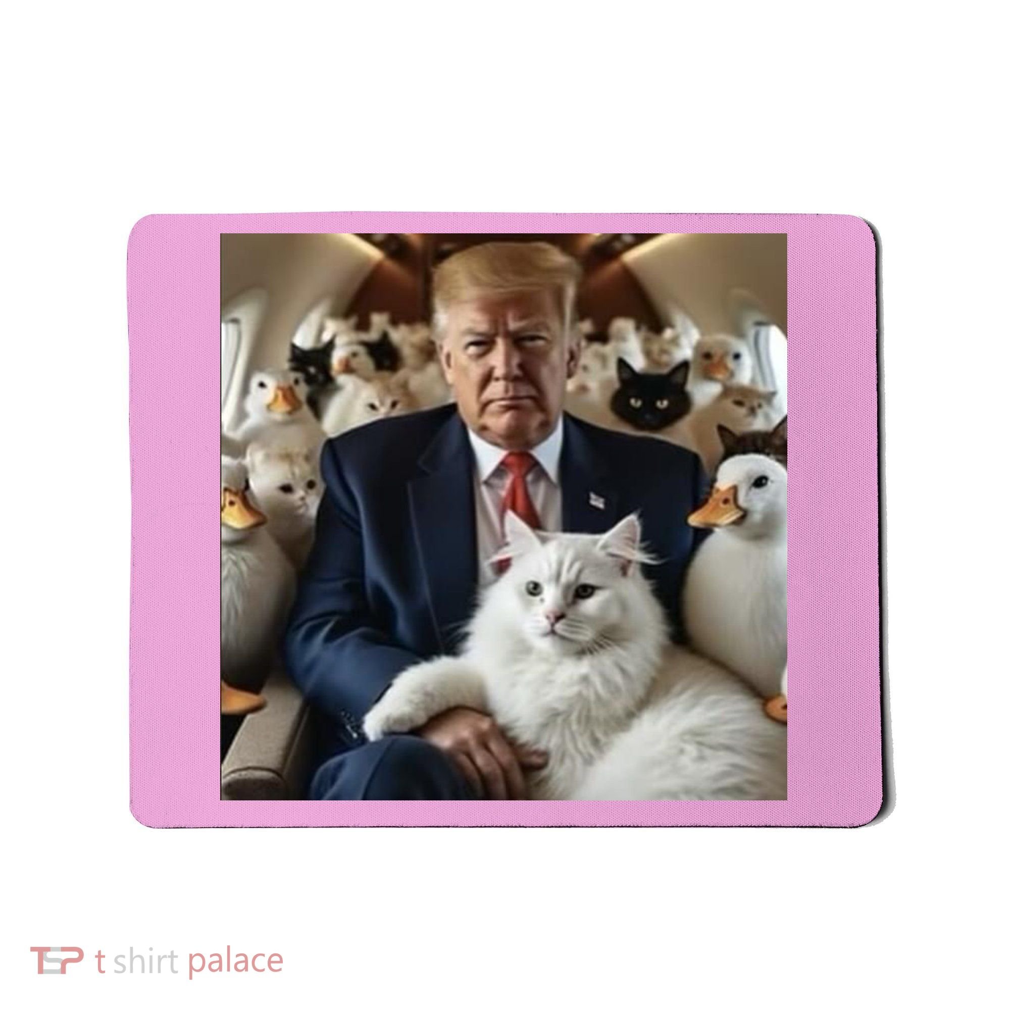 Donald Trump Duck Cat Vote 2024 Mousepad