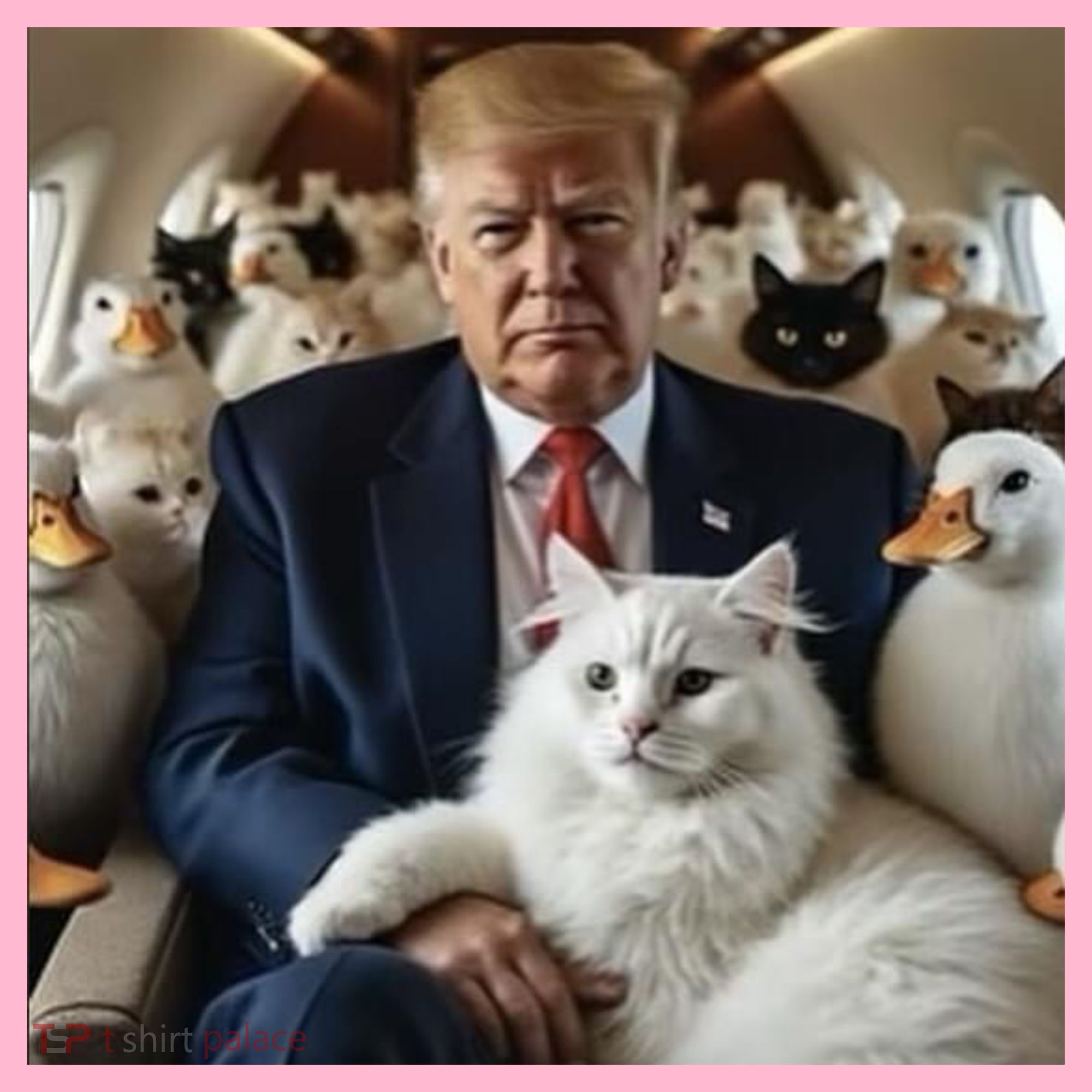 Donald Trump Duck Cat Vote 2024 Baby Bodysuit
