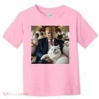 Donald Trump Duck Cat Vote 2024 Toddler T-Shirt thumb 0