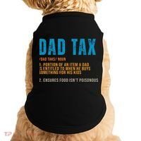 Dad Tax Definition Funny Fathers Day Doggie Tank thumb 0