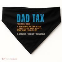 Dad Tax Definition Funny Fathers Day USA-Made Doggie Bandana thumb 0